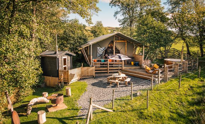 Relax and unwind in your private outdoor sundeck with hot tub and sauna.